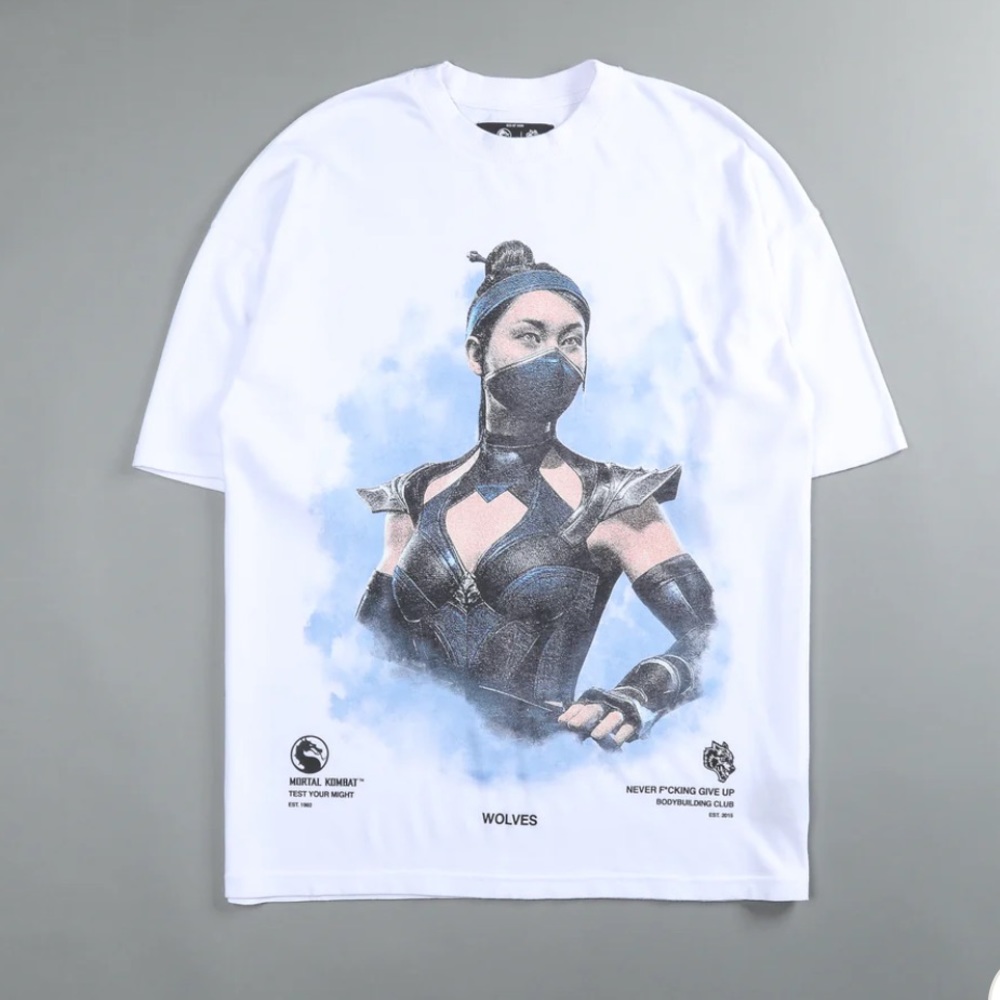 FATALITY PREMIUM OVERSIZED TEE IN WHITE